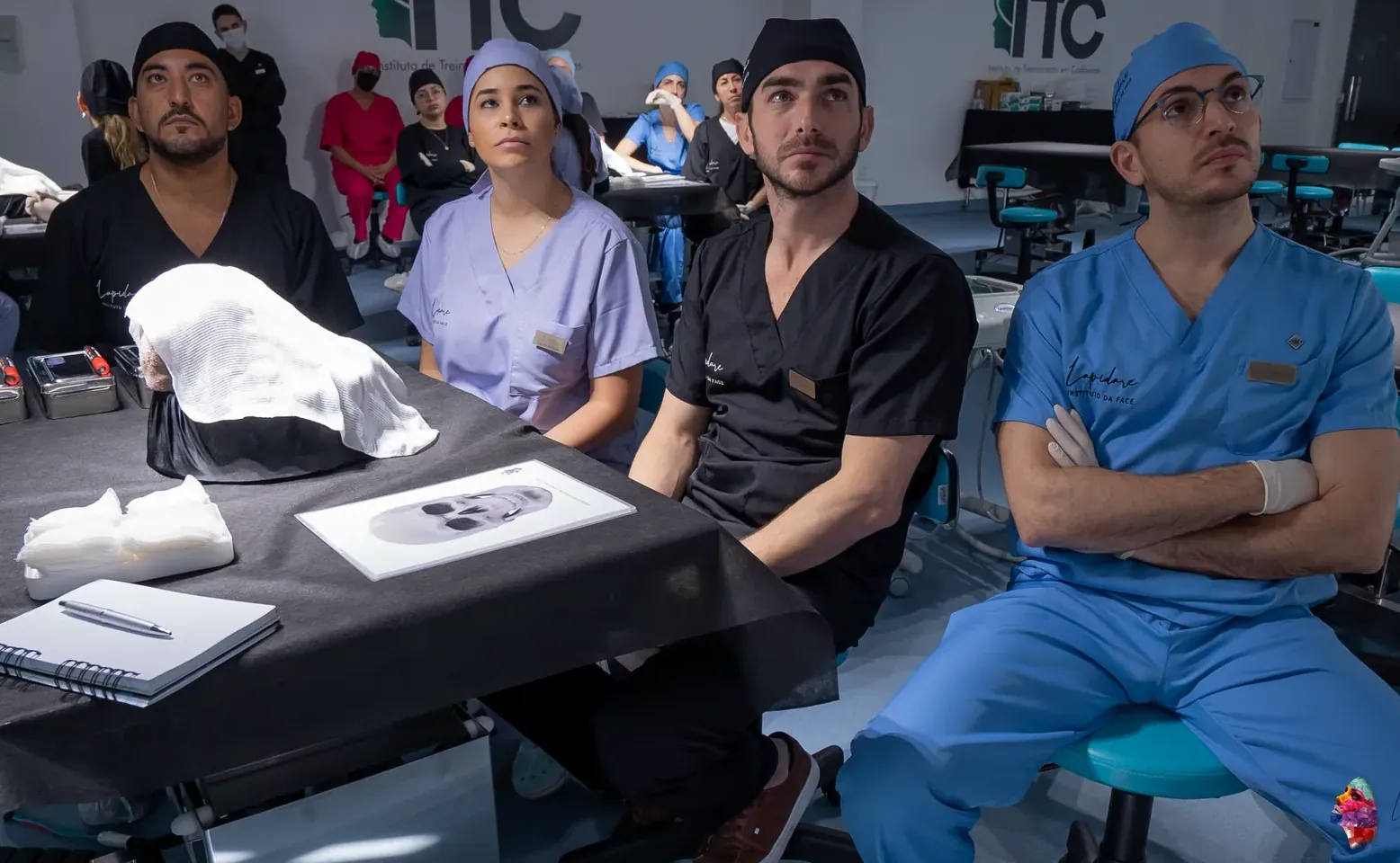 Clase de anatomía, Lapidare, Brasil 2022
