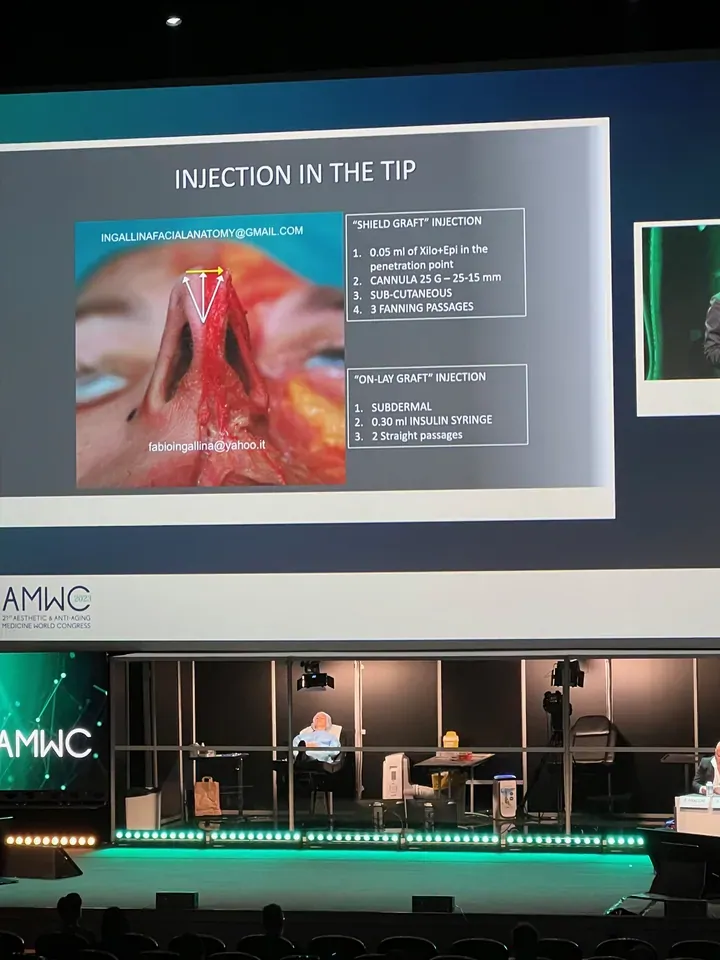 Injection in the tip, AMWC 2023